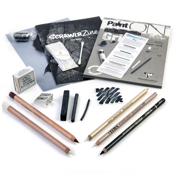 Charcoal; blocks, sticks and pencils – ScrawlrBox